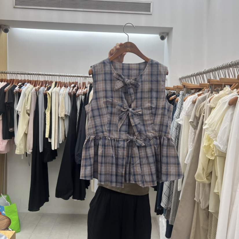 DRESS ROOM東大門實拍女裝新品職業26春夏真品襯衫蕾絲衫DRESS ROOM襯衫/蕾絲衫