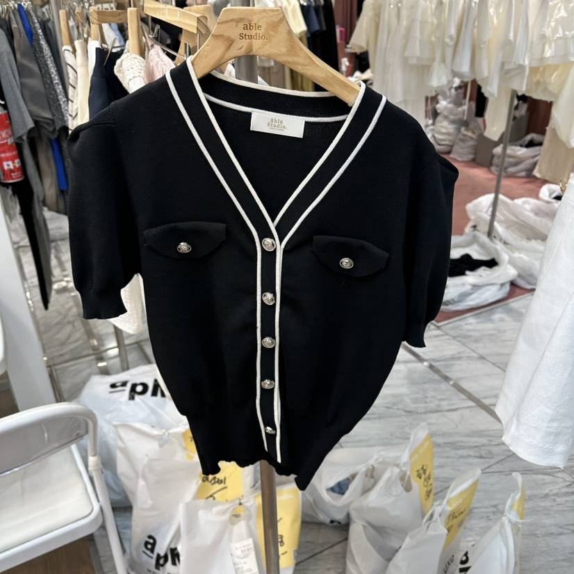 ABLESTUDIO東大門實拍女裝新款推薦真品熱賣26春夏針織衫ABLESTUDIO針織衫
