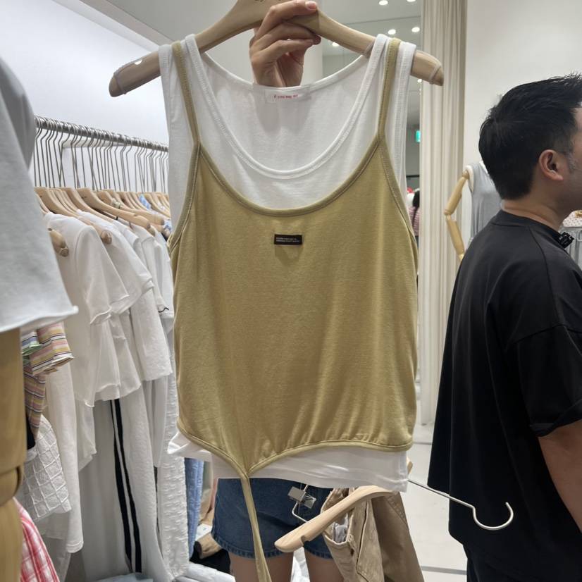 IF YOU SAY SO/PLUM-Q東大門實拍女士新品人氣套裝套裝無袖IF YOU SAY SO/PLUM-Q套裝