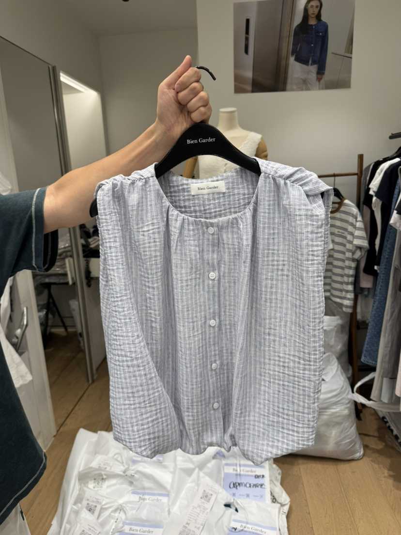 BIEN GARDER東大門代購女士新品26夏季時尚吊帶背心SaleBIEN GARDER吊帶/背心