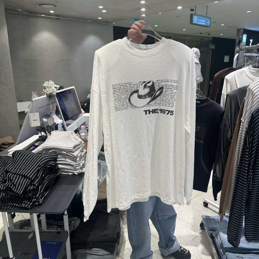 HERTZ-P韓國直郵女裝新品時尚真品熱賣推薦人氣26夏季長袖T恤HERTZ-P長袖T恤