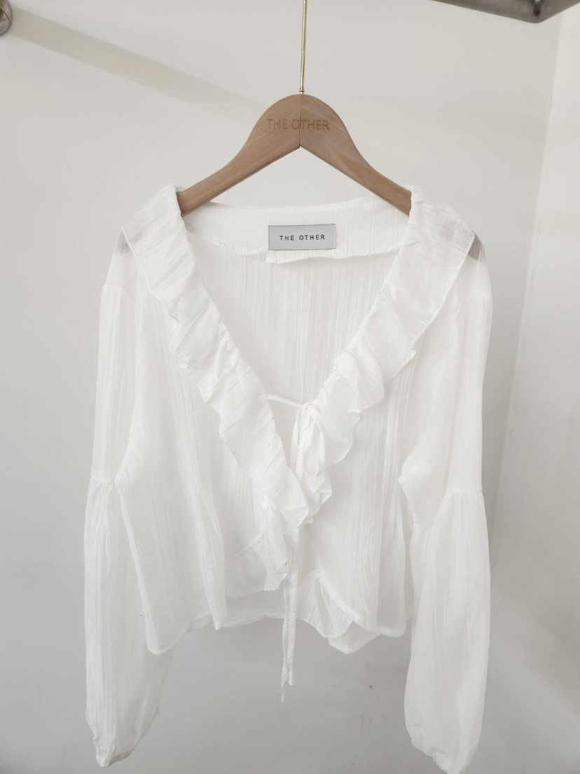 THE OTHER東大門實拍女裝新品人氣時尚26夏季襯衫蕾絲衫透明THE OTHER襯衫/蕾絲衫