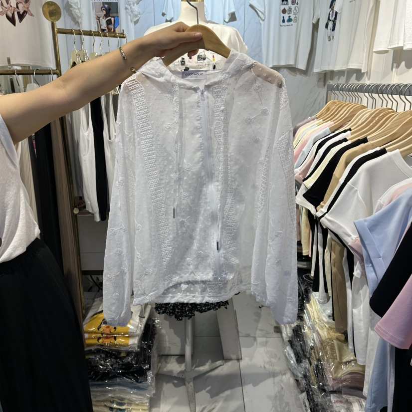 COCO HOLIC東大門實拍女裝新款職業26春夏襯衫蕾絲衫蕾絲COCO HOLIC襯衫/蕾絲衫