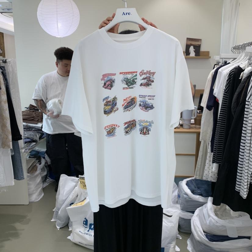 ARE韓國直郵女士新品時尚熱賣真品推薦26春夏休閑人氣T恤ARE YOU/ARET恤