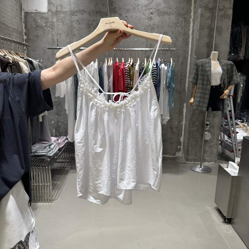 JUNI東大門實拍女士新品真品推薦人氣熱賣職業26春夏吊帶背心my juni吊帶/背心