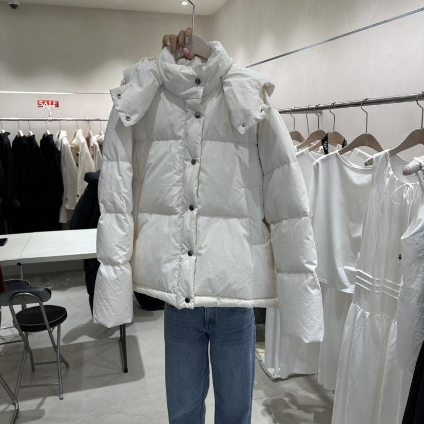 Color B東大門實拍女士新品人氣熱賣時尚真品短款羽絨服Color B短款羽絨服
