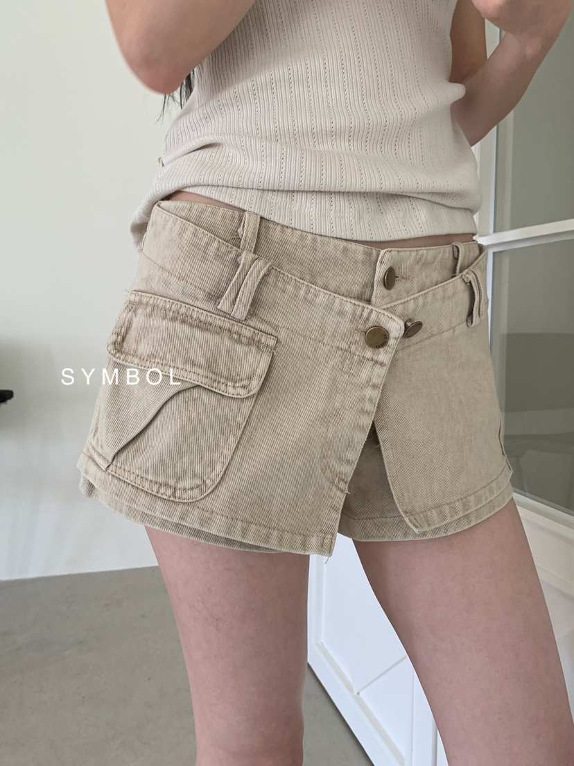 SYMBOL東大門代購女裝新品真品推薦熱賣時尚休閑26春夏裙褲SYMBOL裙褲