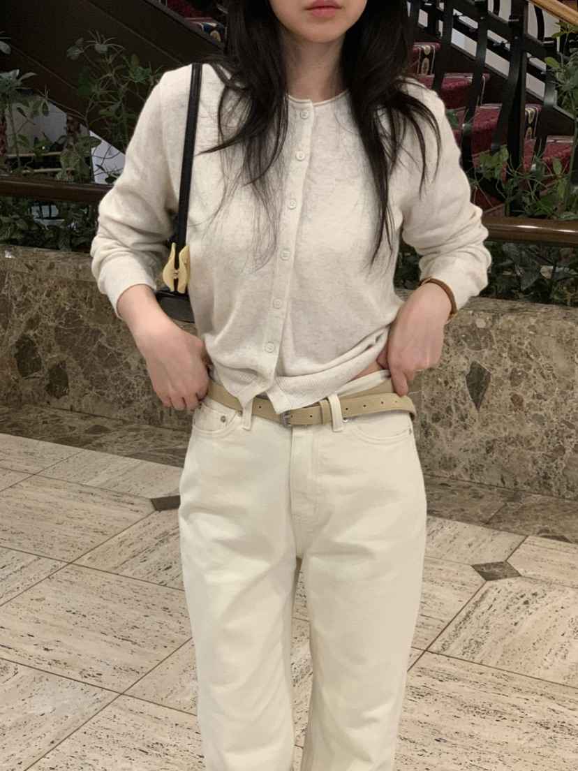 NOUVEAU韓國代購女裝新款26夏季真品時尚人氣針織衫羊毛開衫NOUVEAU針織衫