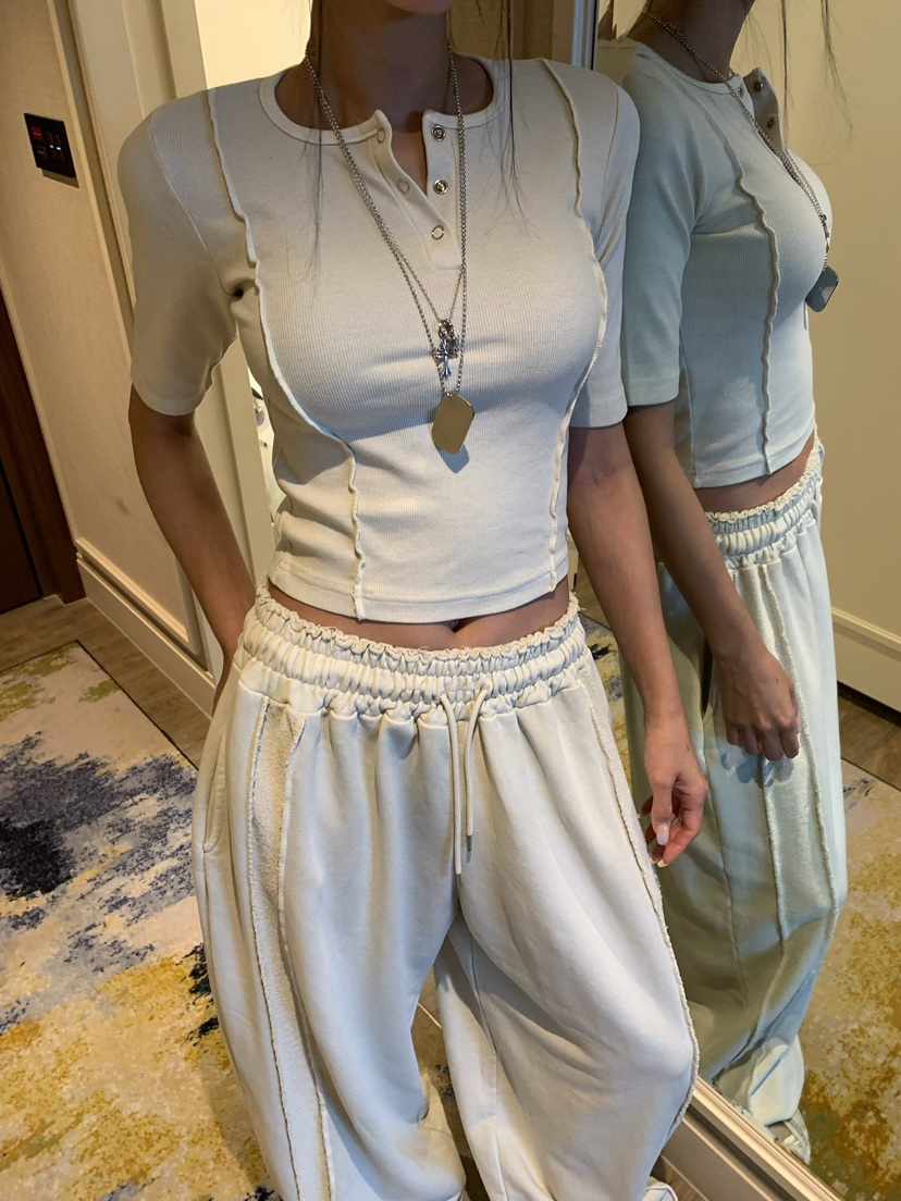 BADCALM東大門代購女裝新品人氣時尚休閑真品T恤不含項鏈BADCALMT恤