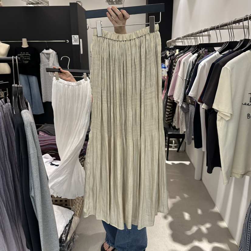 A.CES韓國直郵女士新品時尚26夏季人氣熱賣休閑推薦長裙A.CES長裙