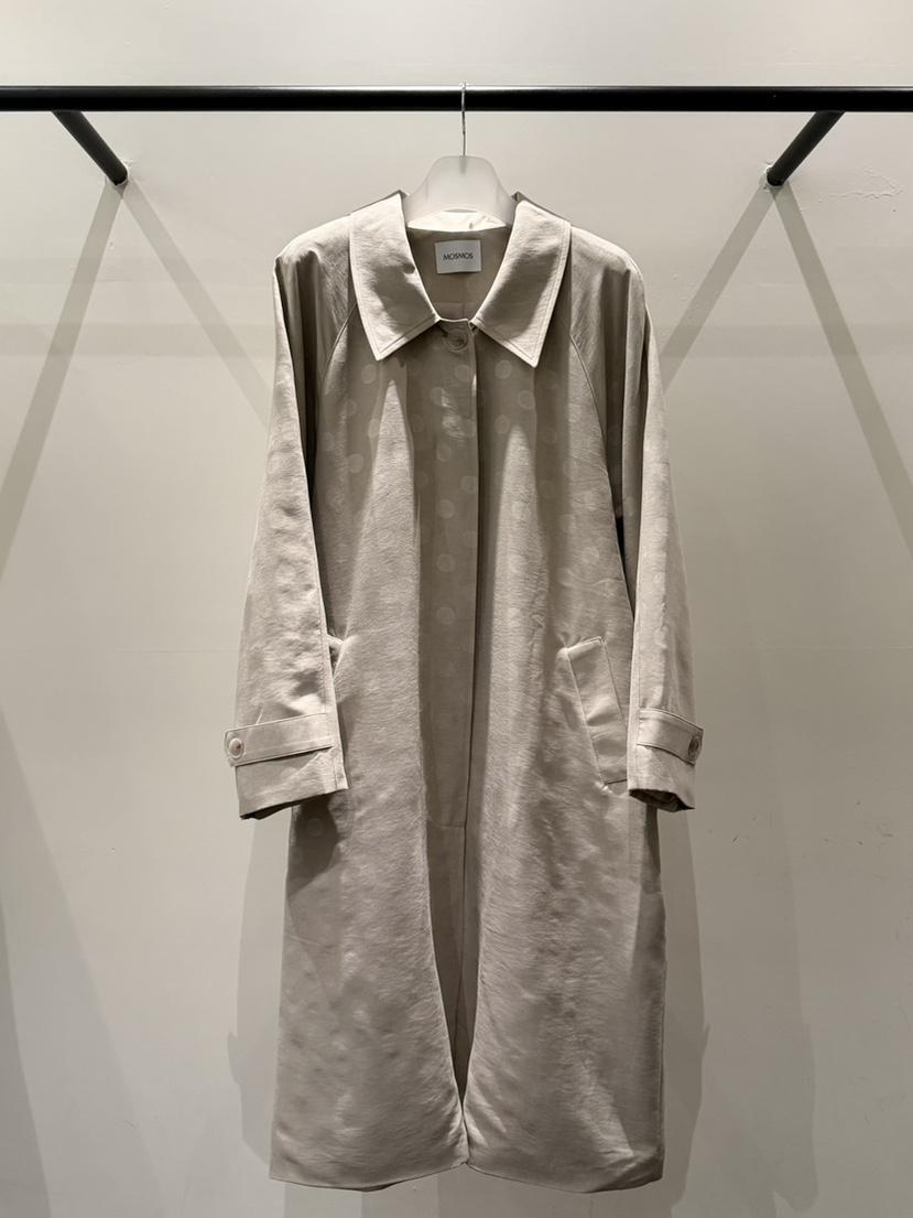 MOSMOS東大門實拍女裝新款真品推薦26夏季長款風衣含腰帶MOSMOS長款風衣