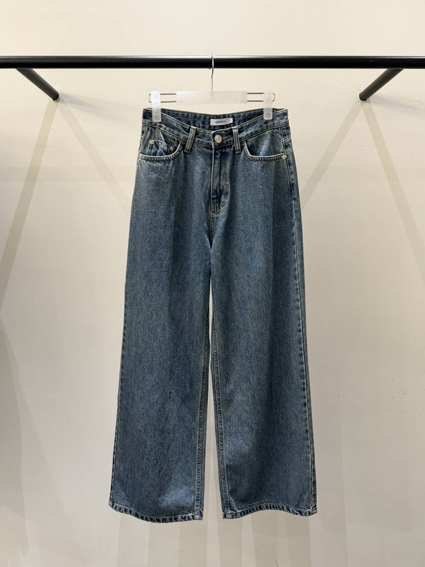 MOSMOS東大門代購女裝新款真品時尚休閑26夏季人氣牛仔褲MOSMOS牛仔褲
