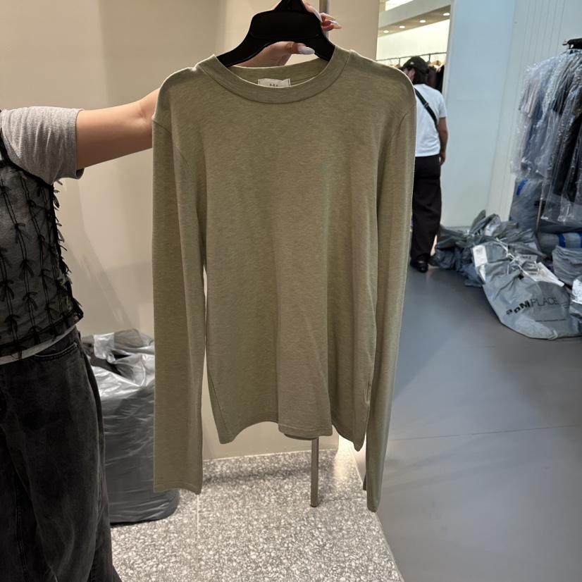 SOF韓國直郵女士新品人氣熱賣時尚26夏季真品休閑長袖T恤SOF長袖T恤