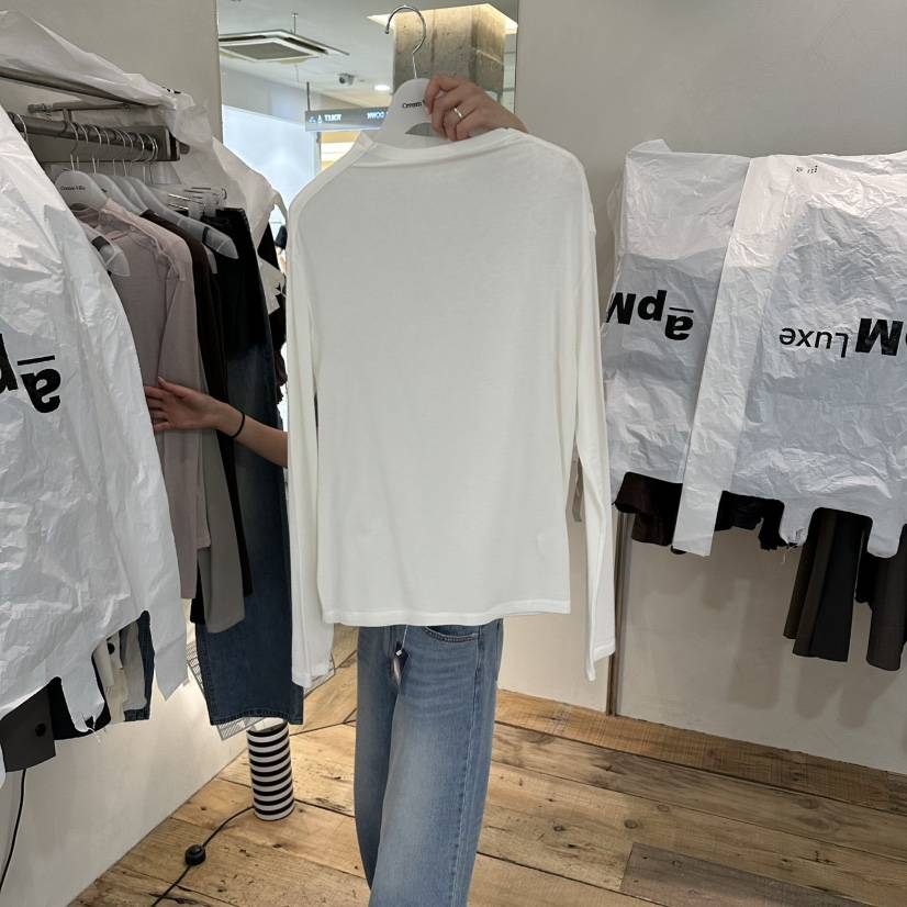 CREAM VILLA韓國代購女裝新款推薦長袖T恤CREAM VILLA長袖T恤