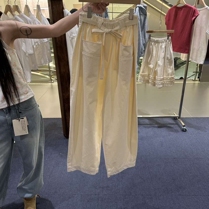 FURE韓國代購女士新品26夏季人氣推薦休閑熱賣時尚休閑褲FURE休閑褲