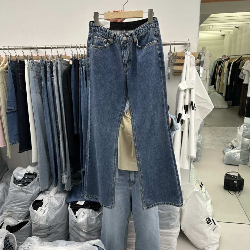 PAI韓國代購女士新款推薦26夏季時尚休閑真品熱賣人氣牛仔褲[PΛi]_PAi牛仔褲