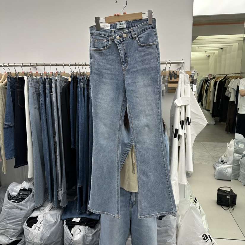 PAI韓國直郵女裝新品時尚熱賣26夏季真品休閑人氣推薦牛仔褲[PΛi]_PAi牛仔褲