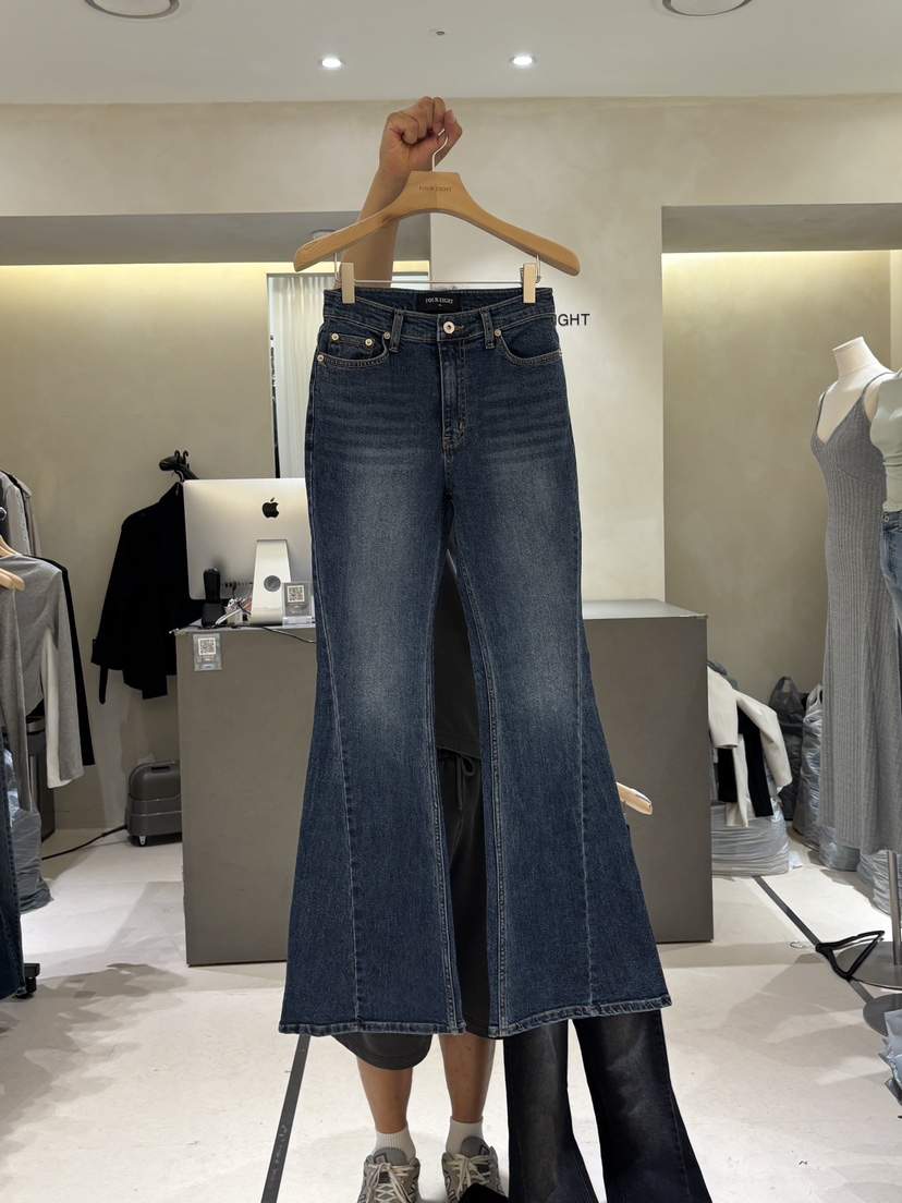 FOUREIGHT東大門實拍女士新品26夏季熱賣真品人氣時尚牛仔褲FOUR EIGHT牛仔褲