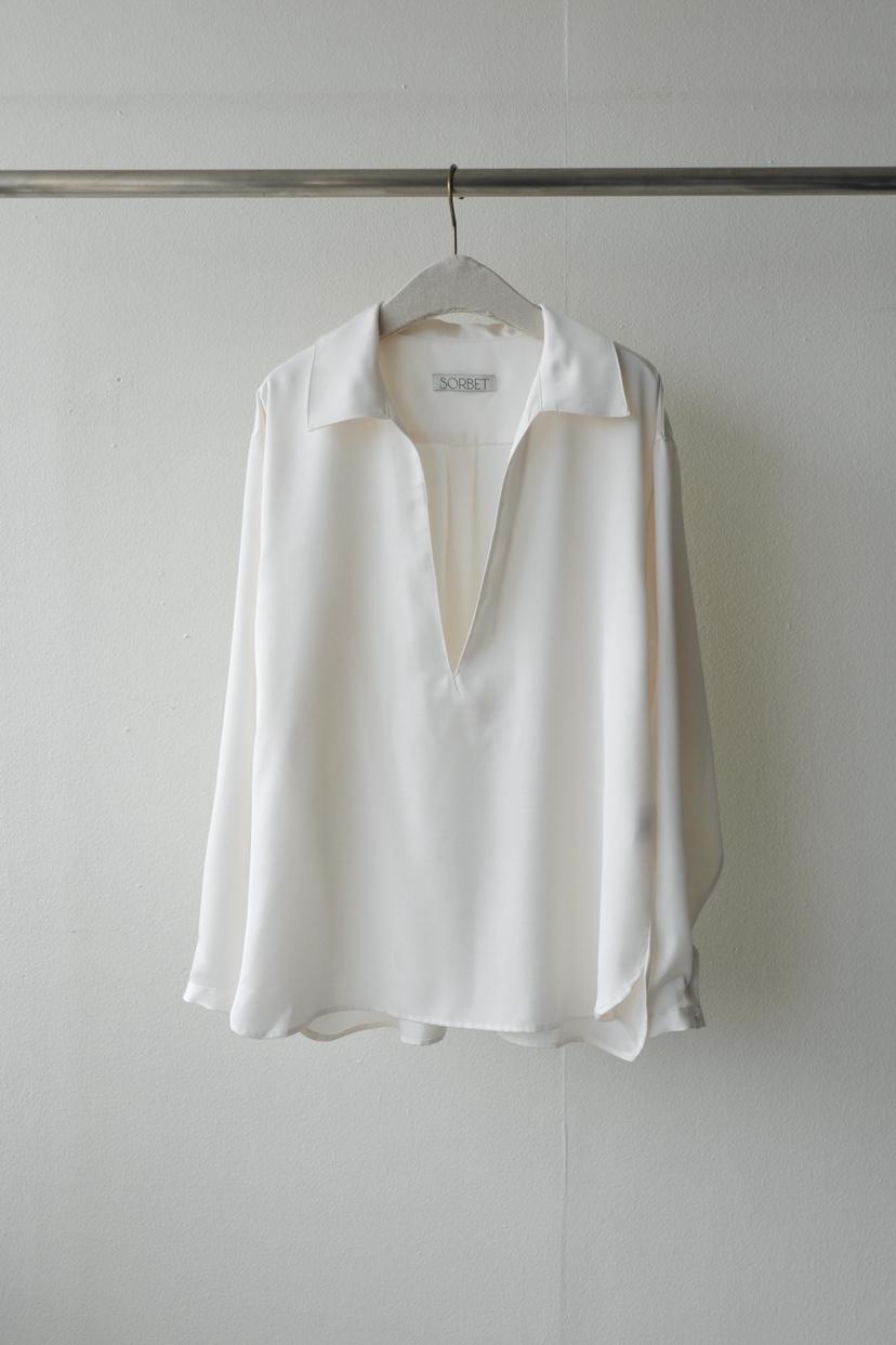 SORBET/FLAT WHITE東大門直郵女裝新款熱賣休閑襯衫蕾絲衫SORBET/FLAT WHITE襯衫/蕾絲衫