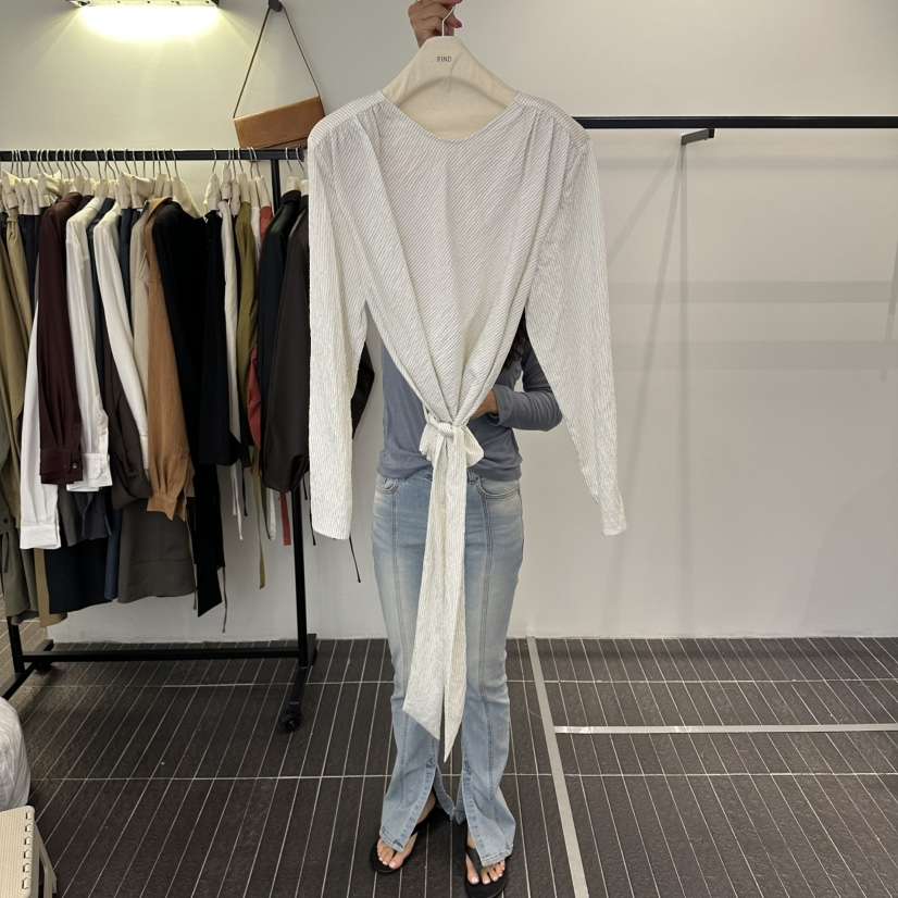 FIND-P東大門實拍女裝新品26夏季人氣熱賣休閑襯衫蕾絲衫FIND-P襯衫/蕾絲衫