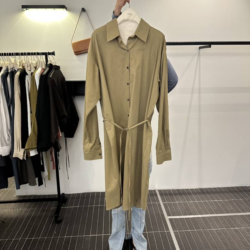 FIND-P東大門代購女士新款真品推薦人氣時尚連衣裙含腰繩FIND-P連衣裙