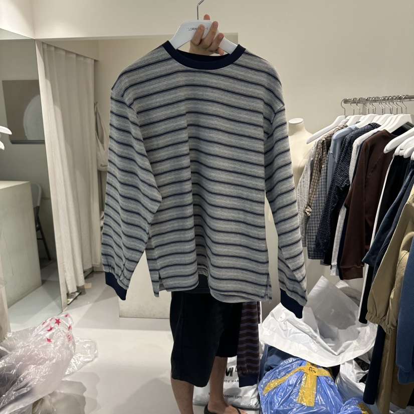 LORING RE I東大門實拍女士新品26夏季真品熱賣長袖T恤LORING RE-I/BARE長袖T恤