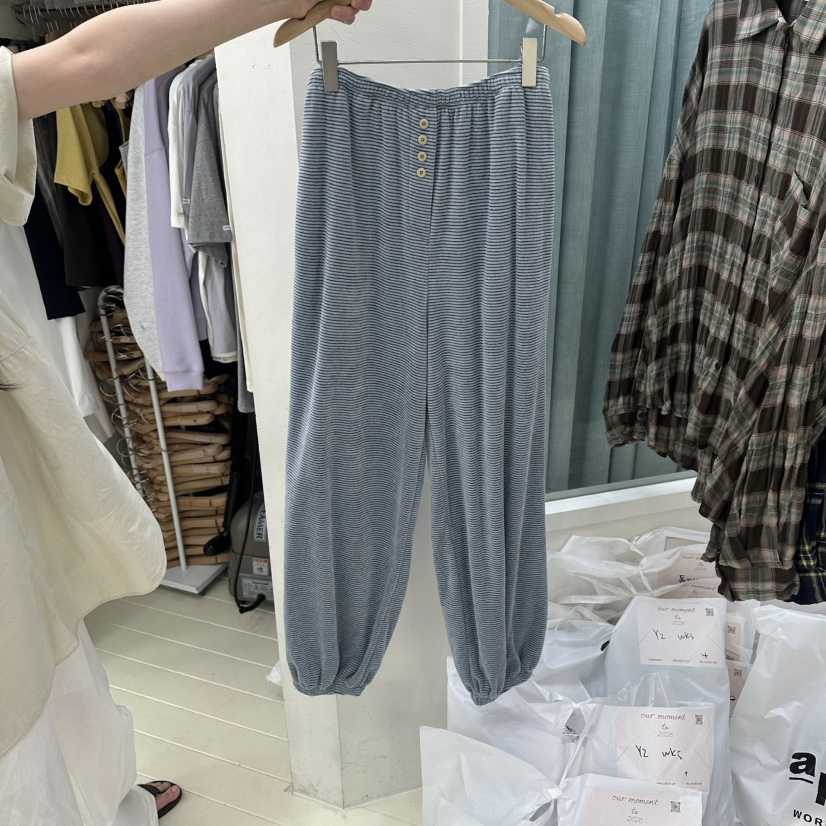 OURMOMENT韓國代購女士新款休閑推薦人氣真品時尚熱賣休閑褲OURMOMENT休閑褲