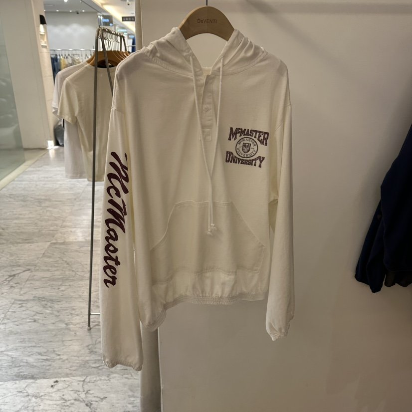 DE VENTI韓國直郵女裝新品26夏季推薦時尚真品衛衣連帽衫DE VENTI衛衣