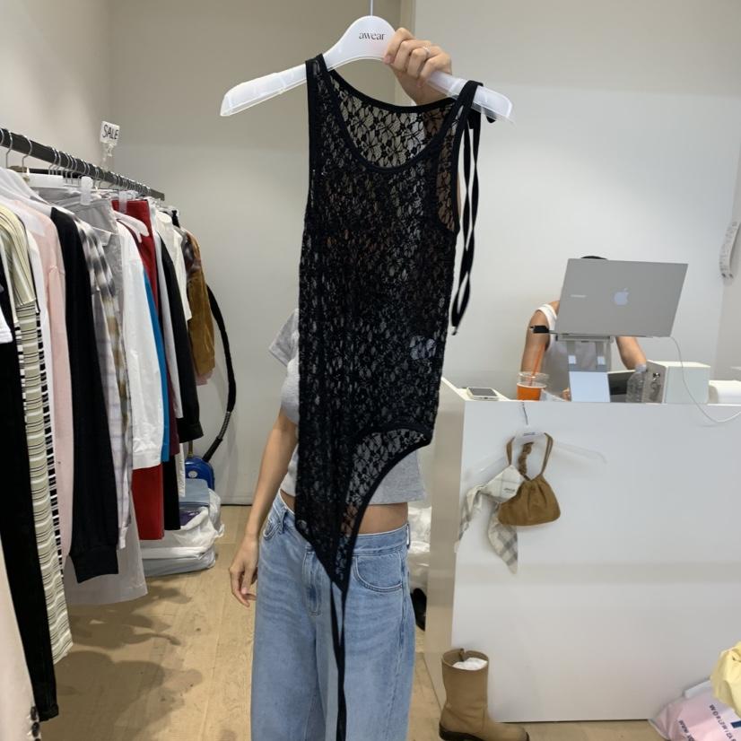 RUMIRU/AWEAR韓國代購女裝新款真品休閑推薦26夏季吊帶背心awear/RUMIRU吊帶/背心