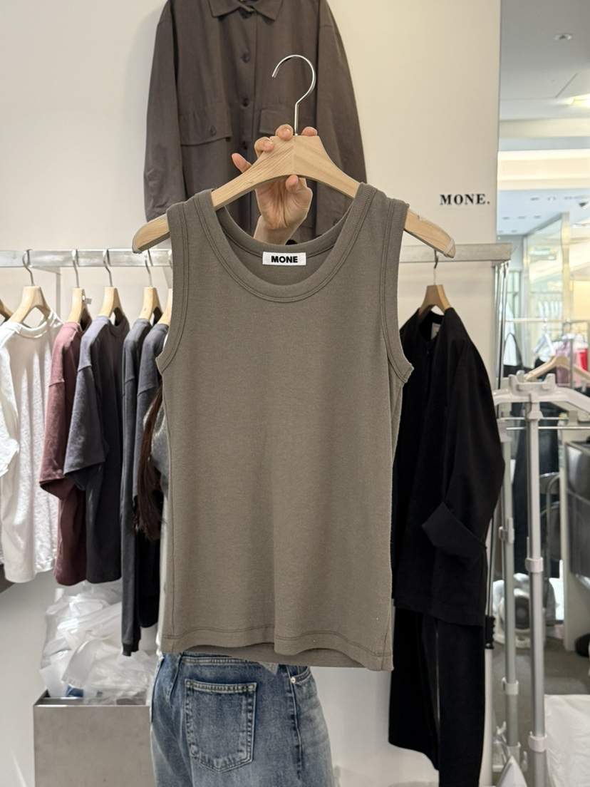 MONE-A東大門代購女士新品人氣推薦職業真品吊帶背心無袖MONE-A吊帶/背心