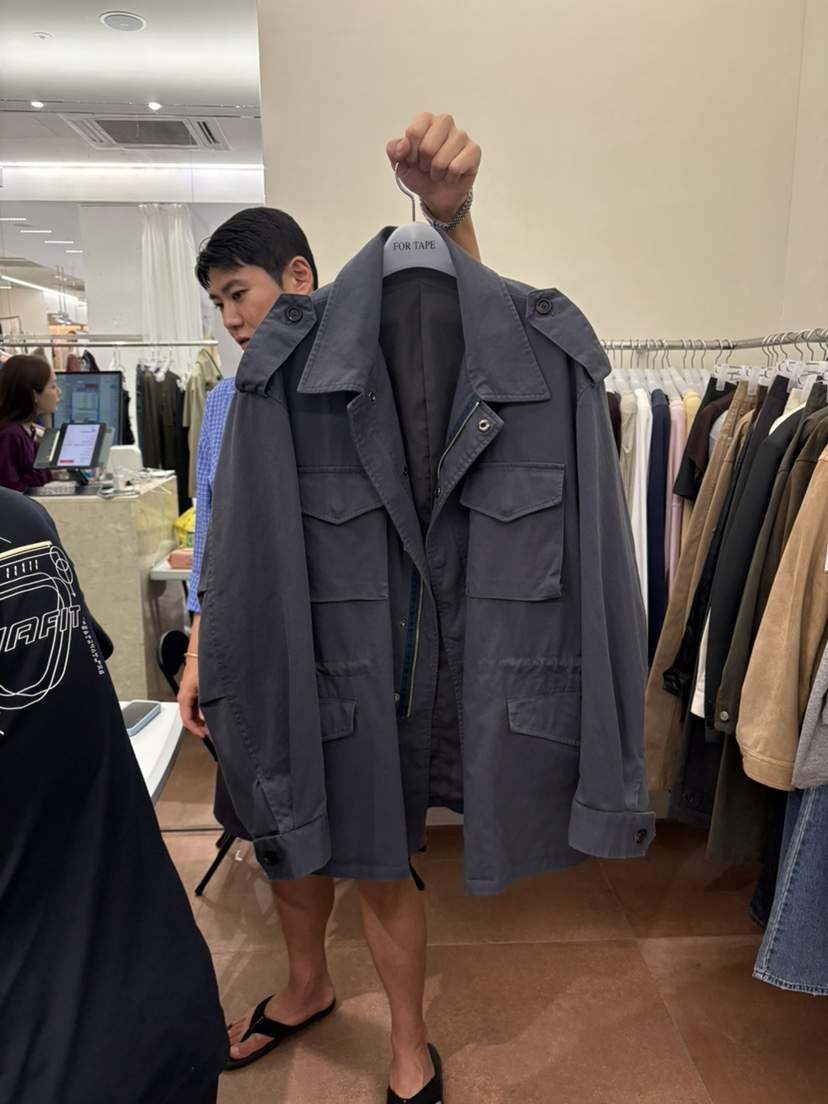 FOR TAPE東大門代購女士新款時尚26春夏職業推薦夾克口袋FOR TAPE夾克