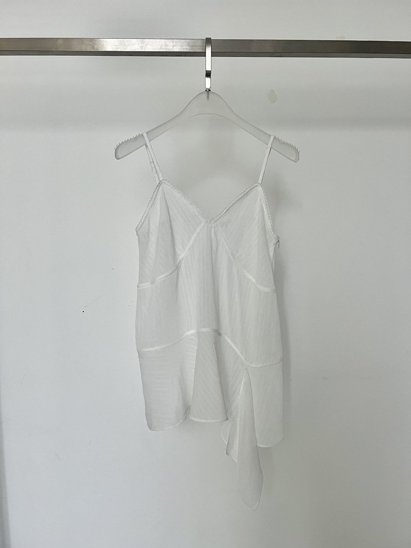 WEARABLE-L東大門直郵女士新品熱賣休閑時尚吊帶背心不對稱WEARABLE吊帶/背心