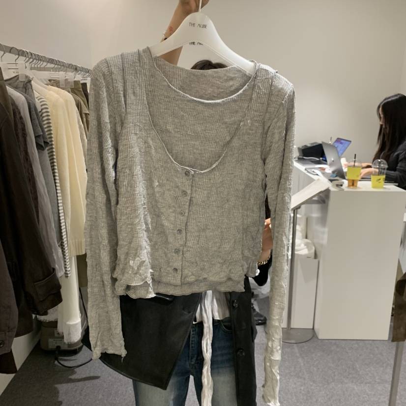 AUBE韓國代購女士新品人氣時尚26春夏職業推薦休閑熱賣套裝AUBE套裝