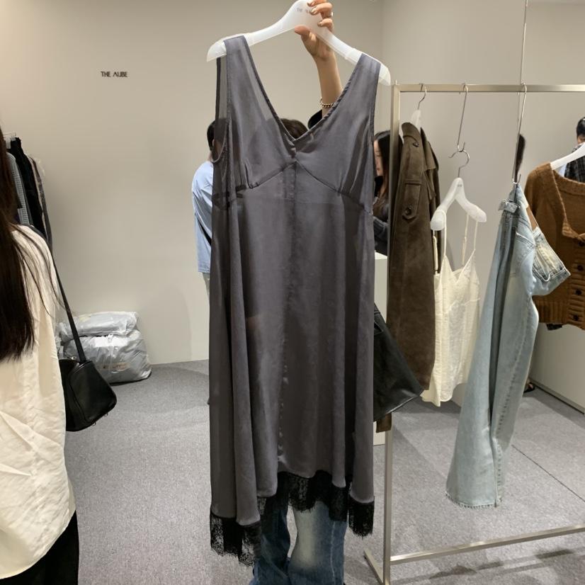 AUBE東大門直郵女士新款人氣真品推薦熱賣休閑職業連衣裙OPSAUBE連衣裙