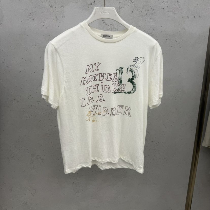 SIXTEEN東大門代購女裝新品26春夏職業人氣真品時尚休閑T恤SIXTEENT恤