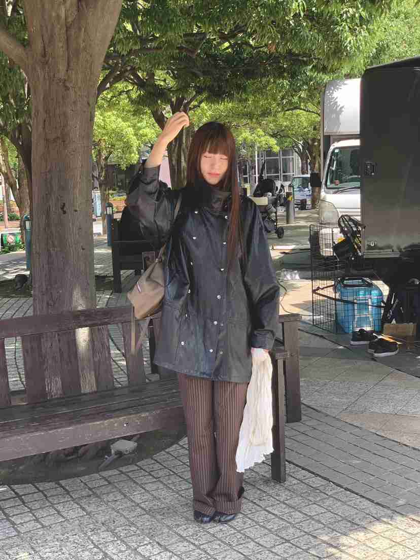 LOGARDEN東大門實拍女裝新款時尚熱賣26初秋職業長款風衣LO GARDEN長款風衣