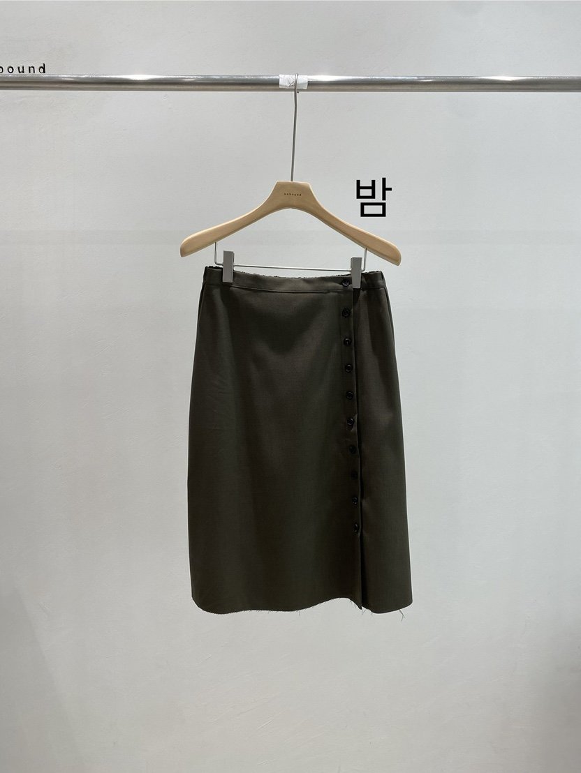 UNBOUND韓國代購女裝新款人氣26秋冬職業真品半身裙中短裙UNBOUND半身裙/中短裙
