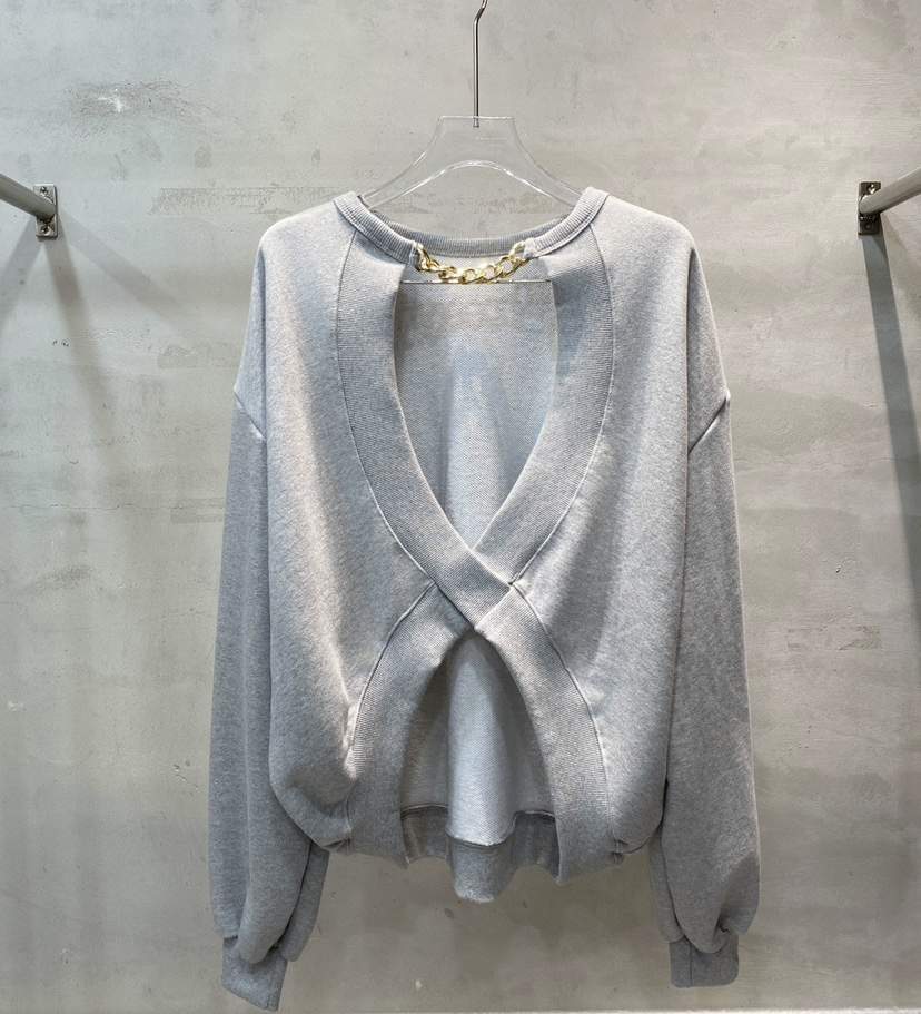 BLACK RIBBON-A東大門實拍女士新品26秋冬時尚衛衣運動BLACK RIBBON-A衛衣