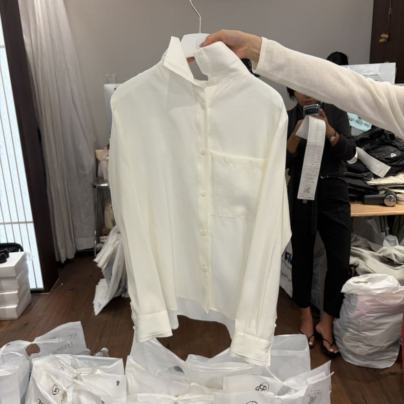 UNDERSTANDING韓國代購女士新品職業推薦時尚襯衫蕾絲衫口袋UNDERSTANDING襯衫/蕾絲衫