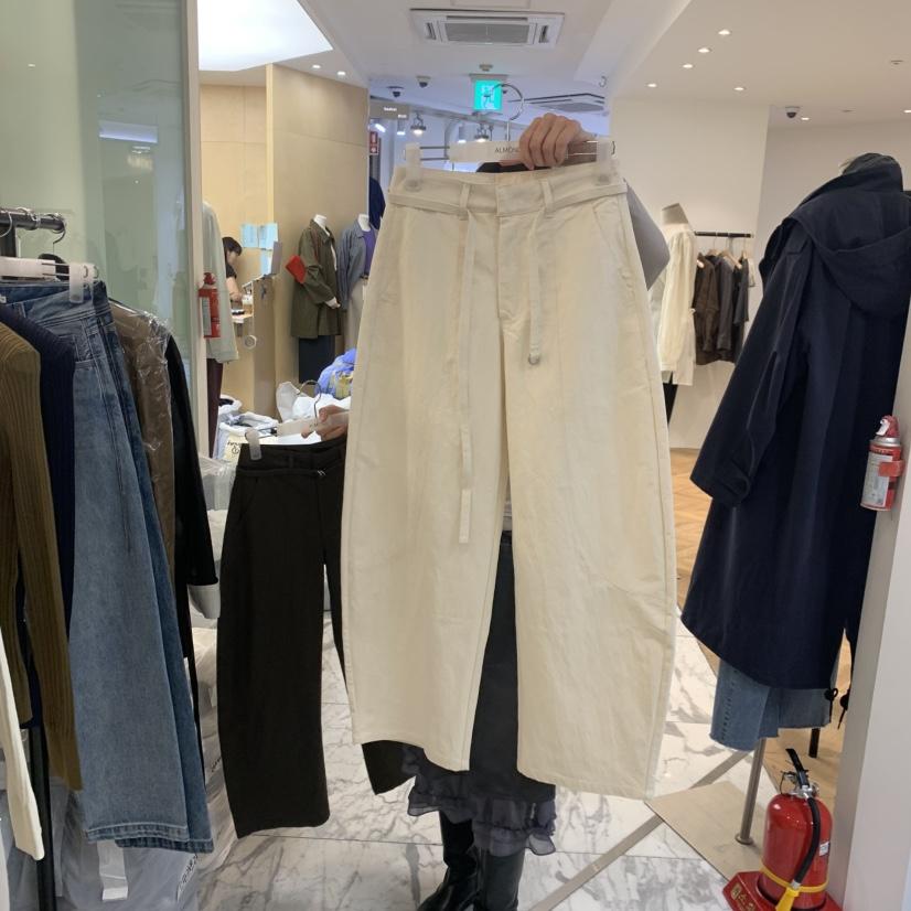 ALMOND東大門代購女裝新品真品職業26秋冬人氣時尚休閑褲ALMOND休閑褲