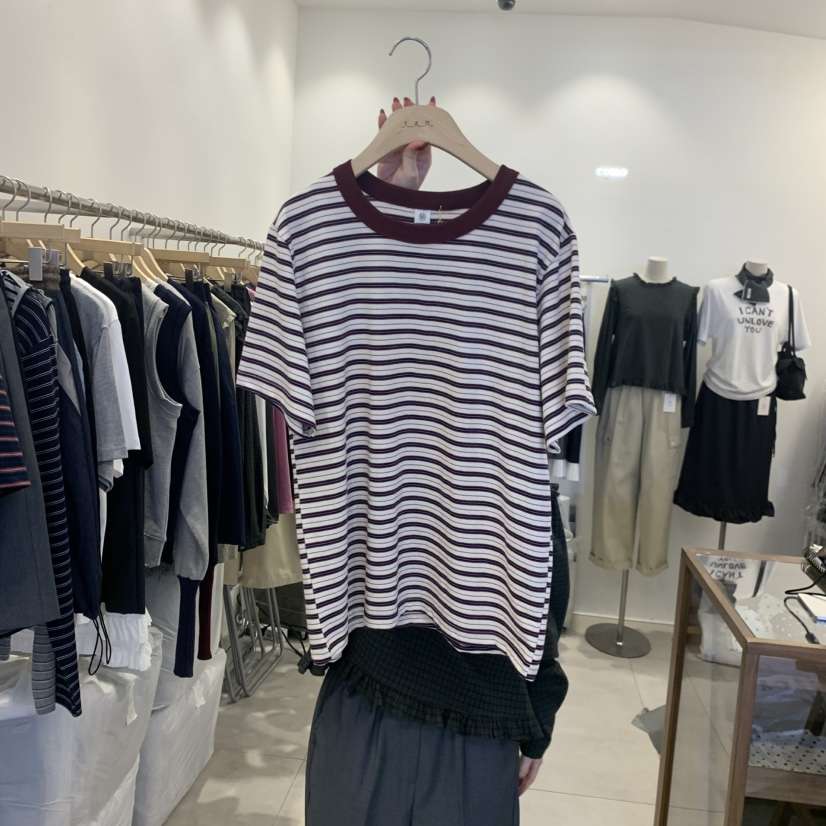 TAN&amp;COMO東大門實拍女裝新款人氣真品推薦休閑熱賣T恤tan-COMOT恤