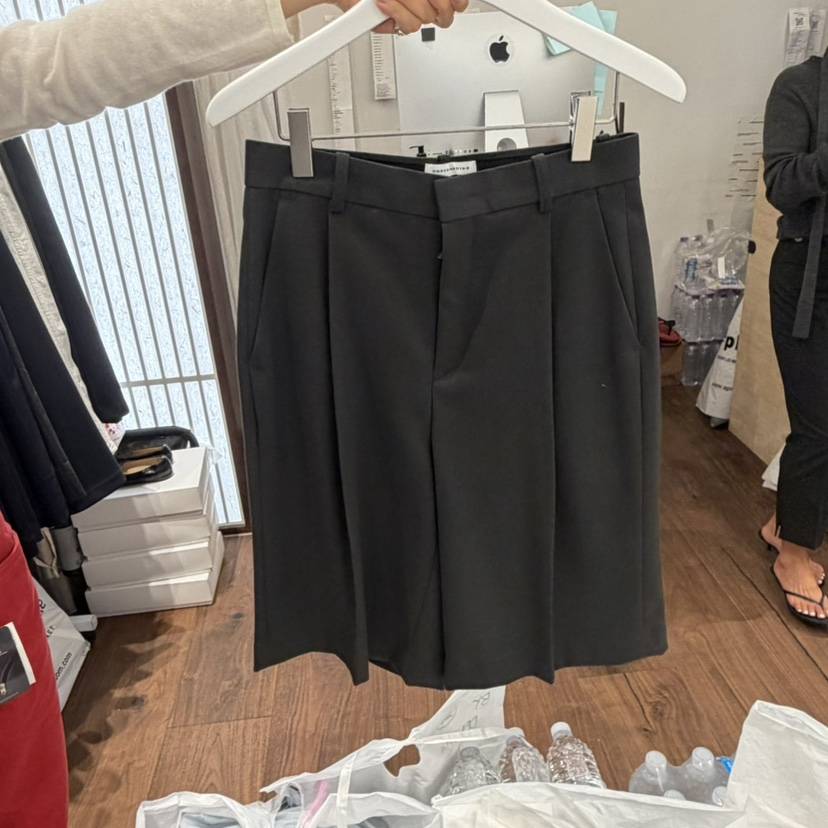UNDERSTANDING東大門實拍女裝新品休閑26秋冬26初秋職業短褲UNDERSTANDING短褲