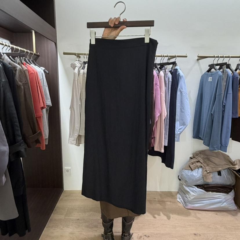 FOREST東大門實拍女士新品26秋冬時尚休閑推薦熱賣職業長裙FOREST長裙