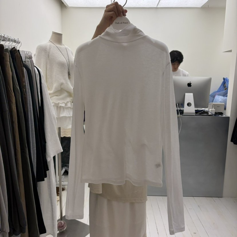 BREEZE東大門直郵女士新品熱賣人氣休閑26秋冬長袖T恤高領BREEZE長袖T恤