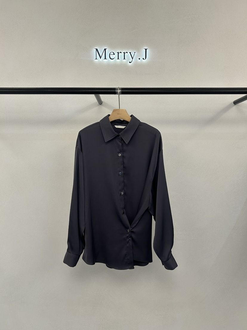 MERRY-J東大門直郵女裝新款26秋冬休閑熱賣時尚襯衫蕾絲衫MERRY-J襯衫/蕾絲衫