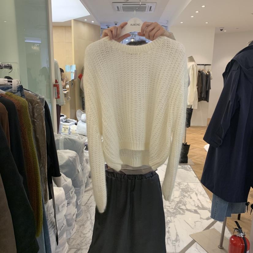 ALMOND東大門代購女士新品26初秋推薦26秋冬人氣職業毛衣ALMOND毛衣