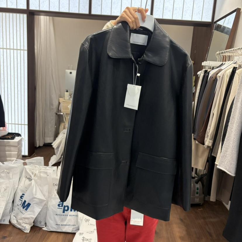 UNDERSTANDING東大門代購女士新款26秋冬休閑人氣時尚皮衣UNDERSTANDING皮衣