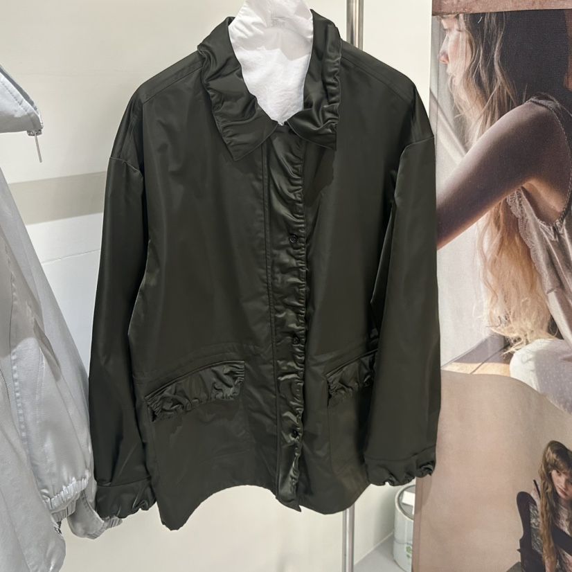 LOVE YOU SO MUCH/MORE THAN YESTERDAY東大門直郵女裝新品26秋冬夾克褶皺LYSM/MORE THAN YESTERDAY夾克
