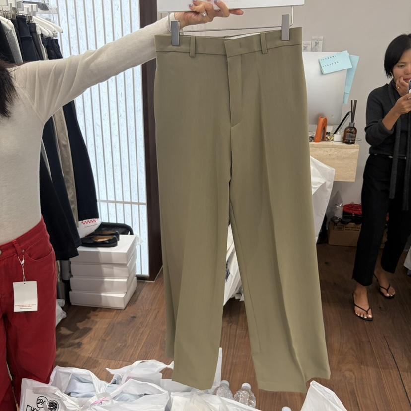 UNDERSTANDING東大門實拍女裝新品人氣職業26秋冬時尚休閑褲UNDERSTANDING休閑褲