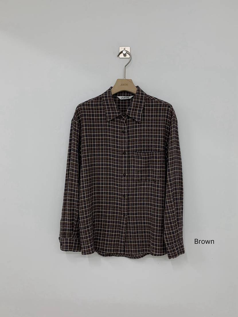 JUEDE東大門實拍女裝新品26初秋襯衫蕾絲衫JUEDE襯衫/蕾絲衫